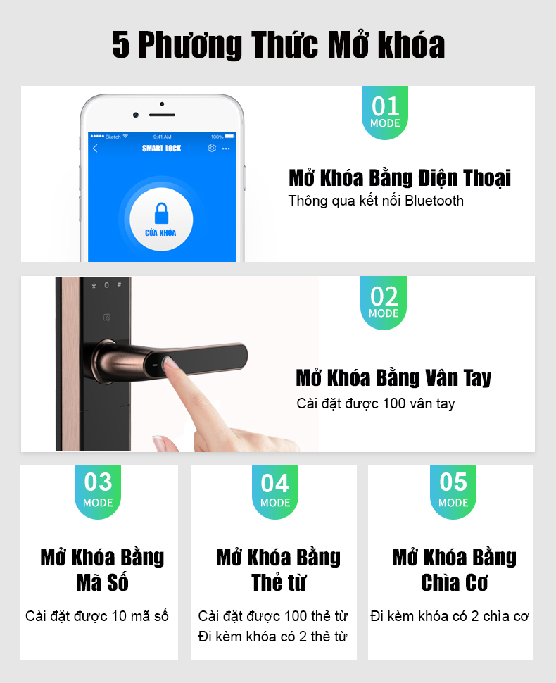 Khóa vân tay KAADAS S500C,Kaadas S500-c- Cửa Khóa Thông Minh Bảo Vệ Tối Ưu